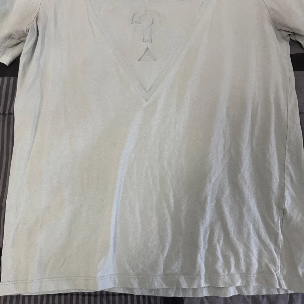 Guess T Shirt Mens Large Green Short Sleeve Crew Neck - Picture 3 of 5